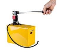 Pompe d'essai hydraulique manuelle pour test de pression de pipeline, plage de 1,6 MPa-40 MPa avec réducteur de pression et cadran, idéale pour les réservoirs semi-ou entièrement fermés