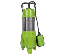 Pompe d'évacuation 750W eau chargées - inox vide cave inondation