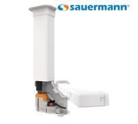 POMPE D'ÉVACUATION DE CONDENSATS POUR UNITÉ SPLIT AVEC GOULOTTE 80X60 BLANCHE