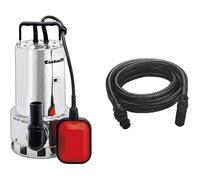 Pompe d'évacuation Einhell GC-DP 1020 N 1000 W - Corps INOX, Profondeur 5 m