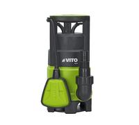 VITO - Pompe de relevage Eaux usées/Eaux Chargées 400W Pompe Vide-Cave Flotteur INOX Inondation Egouts Caves