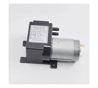 Pompe d'extraction d'air sous vide à grand débit - 80 kPa 555 - DC 12 V 10 L/m - Haute pression négative - Pompe à membrane d'aspiration à pression négative