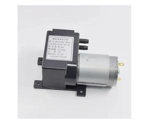 Pompe d'extraction d'air sous vide à grand débit -80 kPa 555 démarreur électronique DC 12 V 10 L/M Pompe à membrane d'aspiration à pression négative haute pression Motor Drivers