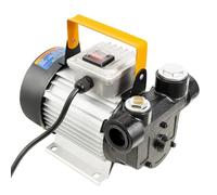 Pompe diesel 550 W pour 20-60 l/min, pompe à fioul jusqu'à 5 m, pompe de transfert auto-amorçante, 2800 tr/min, pompe d'aspiration d'huile, pistolet de distribution, raccord de pompe électrique
