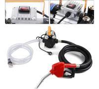 Pompe diesel auto-amorçante, puissance 550W, tuyau d'admission en PVC de 2m