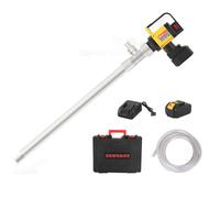 Pompe Diesel électrique avec Batterie Au Lithium 36 V, Pompe à Liquide Rechargeable Portative, Pompe Chimique, sans Fil, Adaptée Aux Tuyaux Vs, Résistante à La Corrosion, C