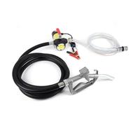 Pompe DieselPompe à essence électrique Pompe de transfert diesel 12 V 500 W 45 l/min, pistolet à huile électrique auto-amorçant avec buse et tuyau, carburant portable 3500 tr/min