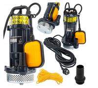 Pompe D'Immersion 750W 6000 L / Hauteur à Eau Sale D'Égout de Jardin