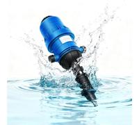 Pompe d'injection d'engrais 20-2500L/H, Pompe de Dosage Automatique Réglable pour Système d'Irrigation Jardin avec Contrôle de Débit et Fonctionnement en Continue, Outil de Jardinage 25mm