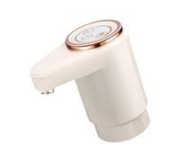 Pompe distributrice de Bouteilles d ' Eau électrique, Off white1 | d ' eau à deux pompes, commandes à boutons montées sur le dessus, alimentation rechargeable pour le service