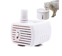 Pompe distributrice d'eau pour animaux de compagnie - 5 V CC 2 W, dispositif de fonctionnement silencieux, débit de 200 l/h | Moteur de circulation électrique portable pour fontaine décorative, étang