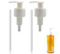 Pompe Doseuse 1L pour Best Body Nutrition, Distributeur de Sirop à Bouchon 30mm, Pompe Réutilisable pour Shampoing et Contenants Filetés 28/410 (1L / 2 Pièces)