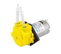 Pompe doseuse de laboratoire DC12V D2, tête péristaltique, eau chimique liquide 5~40 ml/min for eau analytique de laboratoire d'aquarium (D2 2 * 4)