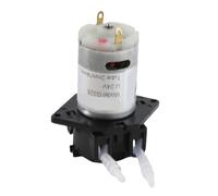 Pompe doseuse Kuuleyn, pompe doseuse pour aquarium, mini pompe péristaltique de type encliquetable à faible bruit d'aspiration d'eau auto-amorçante DC 24 V