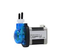 Pompe doseuse péristaltique 12 V KPAS100 avec alimentation électrique, moteur pas à pas for pompe péristaltique, petite pompe(KPAS100-ST-B163)