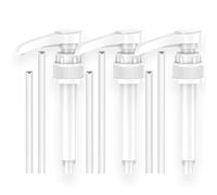 Pompe doseuse pour B. Body Nutrition, 3 pièces, Vital Drink - Pompe de première pompe réutilisable - Pour bouteilles de 500 ml/1000 ml avec 3 tuyaux longs et 3 tuyaux courts