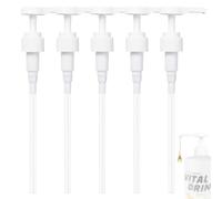 Pompe Doseuse Réutilisable pour Bouteilles, Anti-Fuite, Doseur Liquide pour Sirop Nutritionnel, Pompe Écologique Compatible Vital Drink Et Barista, Pompe pour Sirop 500ml/1L
