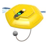 Pompe d'oxygénation extérieure - Aérateur d'appât, pompe à air rechargeable flottante à 3 modes, chargement magnétique, silencieux, 15,5 cm, pour seau d'appât vivant, eau salée, rivière, lac, bateau