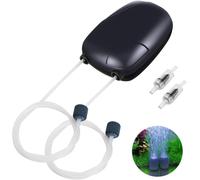 Pompe D'oxygénation Fishbowl Haute Efficacité Économie D'énergie Performance Stable Pompe À Air Ultra-Silencieuse 220v 3w 5w Pour Aquariums Pompe Nue Rs-390 Prise Européenne