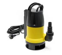 Wiltec Pompe électrique pour eaux sales - Submersible - 750 W / 13000 l/h - Refoulement max. 7,5m - avec Flotteur - Particules jusqu’à Ø 35 mm - Arrosage Irrigation Jardinage Relevage Puisard Drainage
