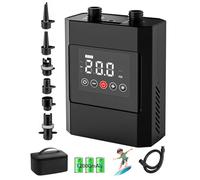 Pompe électrique 20PSI pour Stand Up Paddleboard, 12000mAh Batterie Rechargeable Sup Air Pump Portable, Gonflage et dégonflage à Deux Niveaux, Pompe Auto-Off pour Stand Up Paddleboard, Kayaks