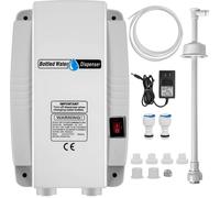Pompe électrique à eau potable avec tuyau simple - 35W Pompe électrique pour fontaine à eau - 40 psi - courant alternatif 110 V, courant continu 12 V