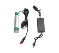 Pompe électrique à haut débit 220 V efficace | Transfert efficace, eau propre urée, boîtier en aluminium nervuré, fonctionnement continu de 48 h, pour un moteur durable