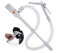 Pompe Électrique de Transfert de Carburant 2,8 GPM, Tuyau Réglable en Hauteur, Pour Essence, Diesel, Huile, Gaz, Eau et Jerrican