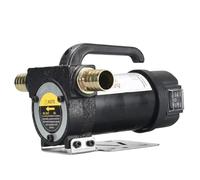 Pompe électrique for puits de pétrole 12 V 24 V 220 V, petit distributeur de carburant diesel, unité de pompage positive et négative, pompe auto-amorçante(220V,Single)