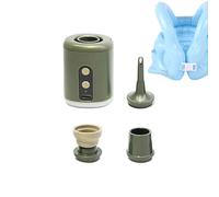 Pompe électrique - Pompe portative multifonctionnelle extérieure | Pompe à air à batterie au lithium avec éclairage LED | Fflash longue durée pour coussins d'air Mattreses Balls | Outil v