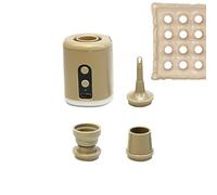 Pompe électrique portative - pompe à air à batterie au lithium multifonctionnelle extérieure avec éclairage | Inflation longue durée pour matelas et balles aux coussins d'air | Outil de voyage