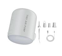 Pompe électrique pour gonflables | Camping Air Matchation Gonflateur rechargeable avec lumière | Outil de soufflage électrique de 2200 mAh pour camping