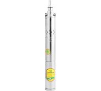 Pompe électrique pour puits profonds, moteur à haut rendement, construction durable, courant continu 24V, argent, EU