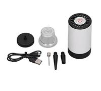 Pompe électrique pour Sacs de Rangement Sous Vide, Pompe à Vide Portable pour Sacs de Rangement, Pompe à Sac Sous Vide, Batterie 800 MAh, Rechargeable par USB, Gonfler,