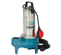 Pompe électrique submersible 1,5 HP pour eaux sombres sales Calpède GQSM 50-13