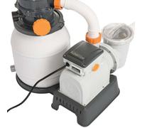 Pompe filtration sable ou polysphères Bestway Pompe filtrante 5.6m3/h Blanc 70823