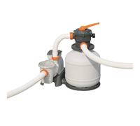 Pompe filtration sable ou polysphères Bestway Pompe filtrante 7.7m3/h Blanc 70825