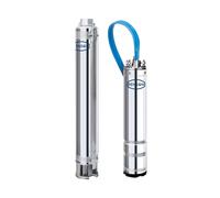 POMPE FORAGE 4'' 100L/MIN 45E INOX MOTEUR HUILE TRI 4KW 45 - RENSON - 817965