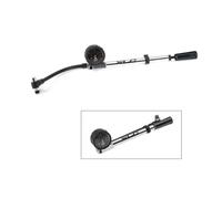 Pompe fourche suspension avec manomètre/raccord XLC Pu-H03 Highairpro Argenté