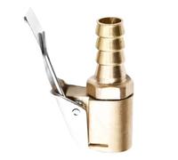 Pompe gonflable portable for pneu de voiture, mandrin à air, connecteur de valve de pompe, adaptateur à clip, valve de roue de pneu en laiton de voiture 6/8 mm(8mm)