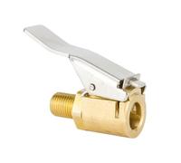 Pompe gonflable portable for pneu de voiture, mandrin à air, connecteur de valve de pompe, adaptateur à clip, valve de roue de pneu en laiton de voiture 6/8 mm(Threaded)