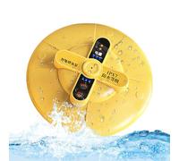 Pompe Gonflable Portable, Pompe Flottante Silencieuse | Float Portable Oxygénateur Rechargeable pour La Piscine De La Maison Aquarium De Voyage River Travel Conçue avec Un D'appât À Un Lac De Go