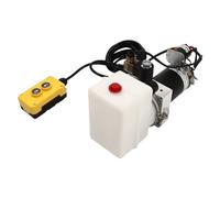 Pompe hydraulique 12 V, pompe hydraulique électrique 2850 tr/min, pompe hydraulique pour remorque basculante, benne basculante à action simple, groupe hydraulique pour remorque basculante, élévateurs