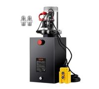 Pompe Hydraulique 12 V - VEVOR - Pompe Hydraulique DC 12V 14L Groupe Hydraulique Double Effet Camion-Benne