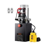 Pompe Hydraulique 12 V - Vevor - Pompe Hydraulique Dc 12v 8l Groupe Hydraulique Double Effet Camion-Benne