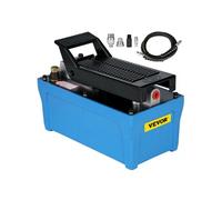 Pompe Hydraulique à Air à Pédale Pneumatique 700kg/cm² 3 Pédales Capacité 1,6L