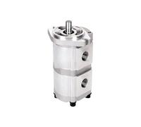 Pompe hydraulique à engrenages double HGP-33A-F25-6R bride, haute pression