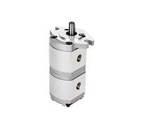 Pompe hydraulique à engrenages HGP-11A double pompe huile haute pression | Corps alu moulé, pression 21MPa, débit 0,8-8ml/r, température -20-80°C, pour huile.(Hgp-11a-f8-1r)