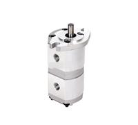 Pompe hydraulique à engrenages HGP-11A rotation inverse gauche, double surpresseur haute pression