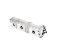 Pompe hydraulique à engrenages HGP-333A, rotative gauche, triple surpresseur d'huile haute pression
